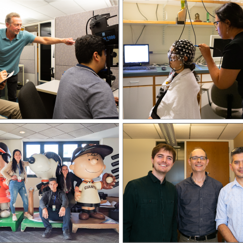 collage of images of postdocs and mentors 