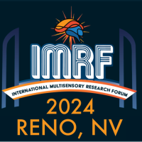 IMRF 2024 logo saying International Multisensory Research Forum 2024, Reno, NV